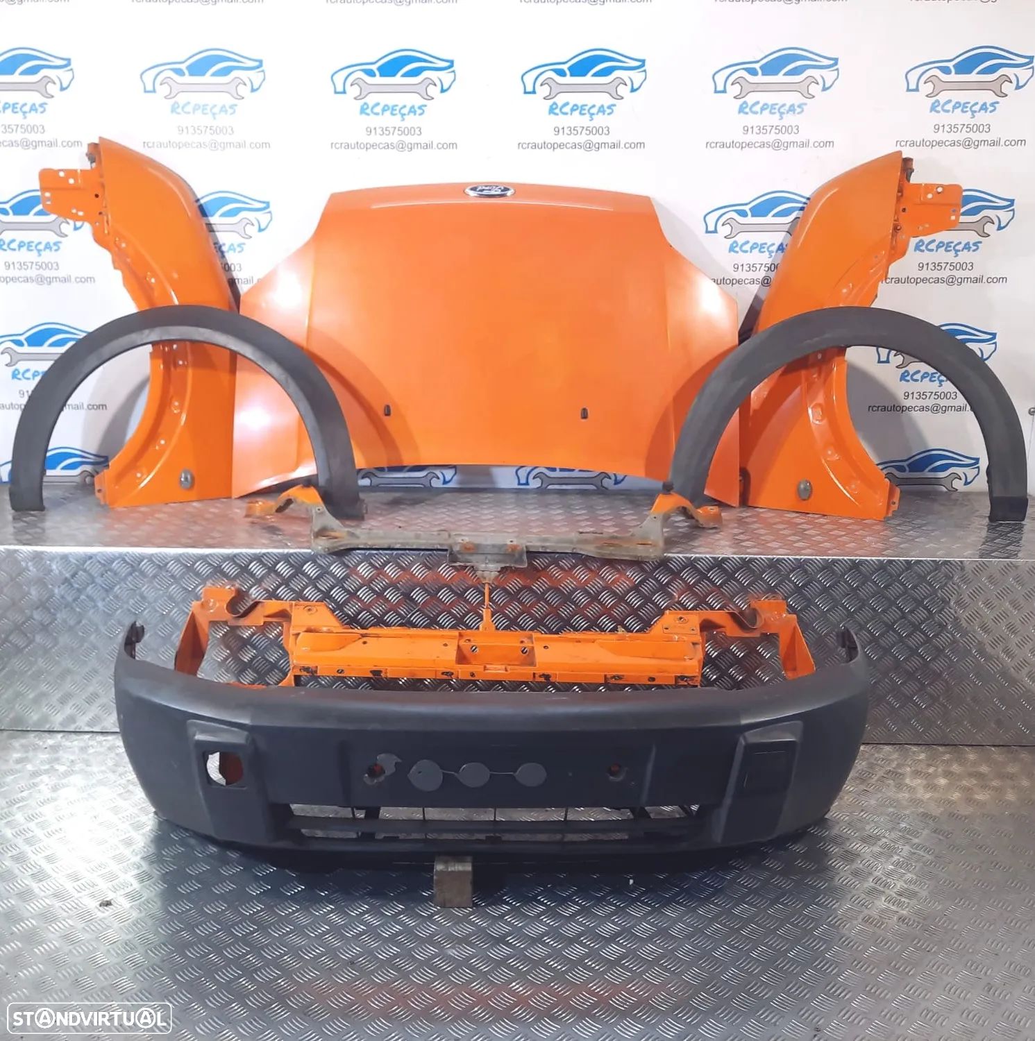FRENTE FORD TRANSIT CONNECT 1 I MK1 CAPOT PARACHOQUES GUARDA-LAMAS FRENTE FIBRA REFORCO ABA GUARDA-LAMAS - 1
