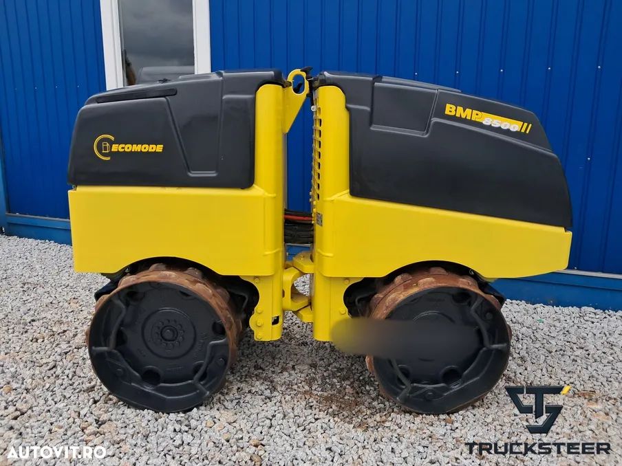 Bomag BMP 8500 | Motor Kubota | Vopsea Originla | Teleecomanda - 3