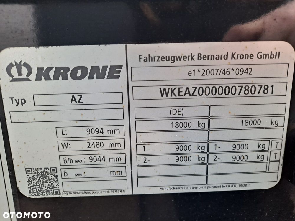 Krone Przyczepa BDF Krone - 4