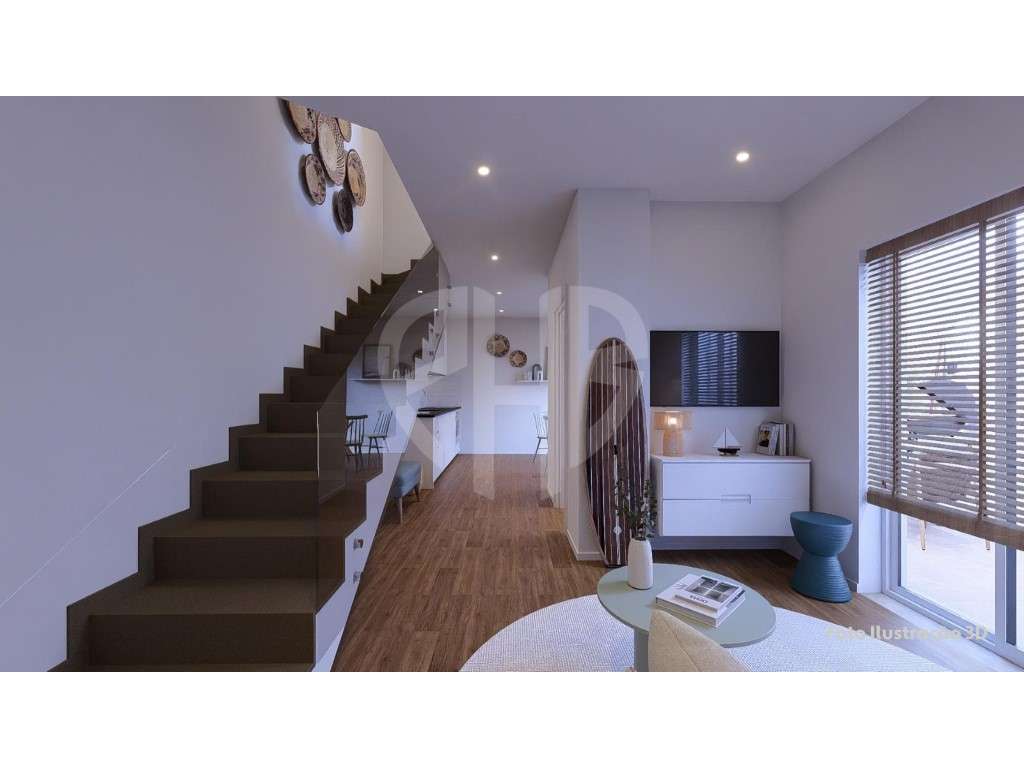 Apartamento Duplex a Estrear - 50m da Praia | Nazaré - Centro da Ci... - Grande imagem: 3/54