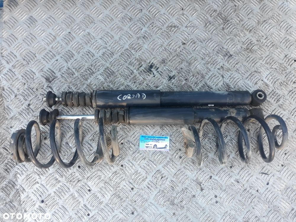 AMORTYZATOR TYŁ + SPRĘŻYNY RENAULT CLIO III 1,2 16V HB (KOMPLET) - 1