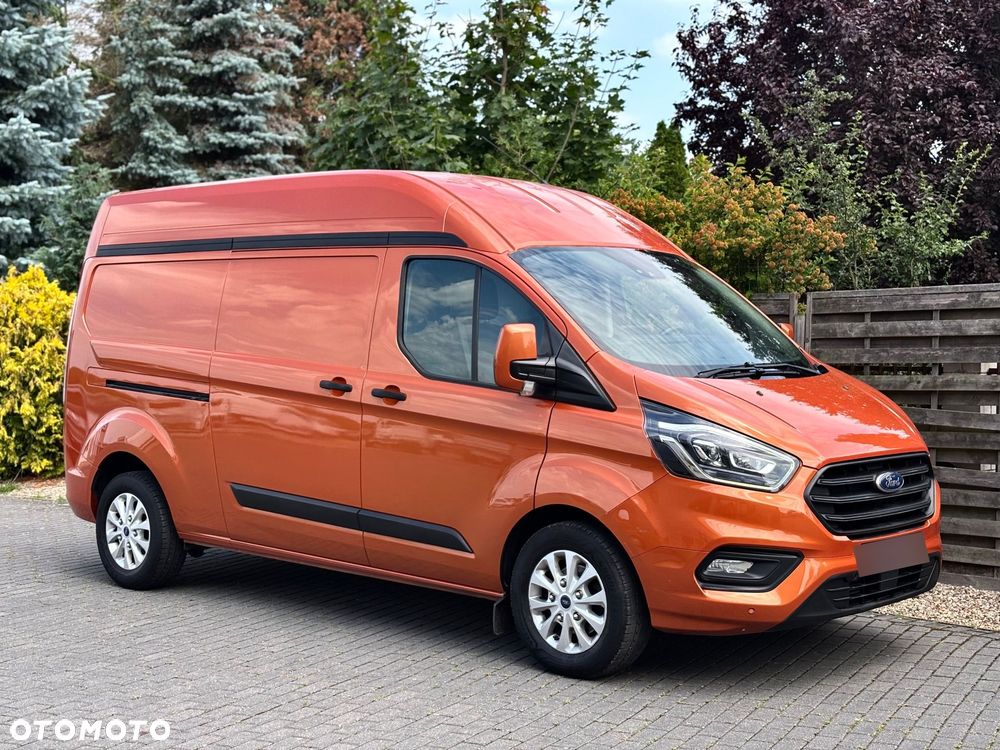 Ford Transit Custom L2H2 Automat Klima Xenon Navi Kamera G.Fotele,Szyba Serwis I właściciel - 3