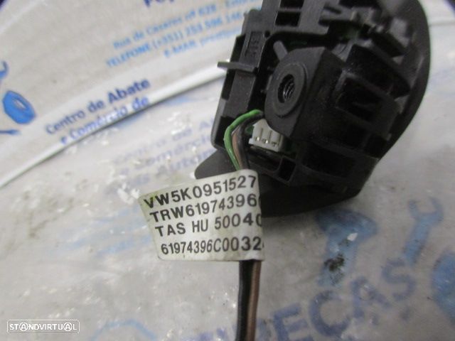 Interruptor 5K0951527 VW SCIROCCO 3 FASE 1  2013 2.0TDI 140CV 3P PRETO VOLANTE VELOCIDADES - 4