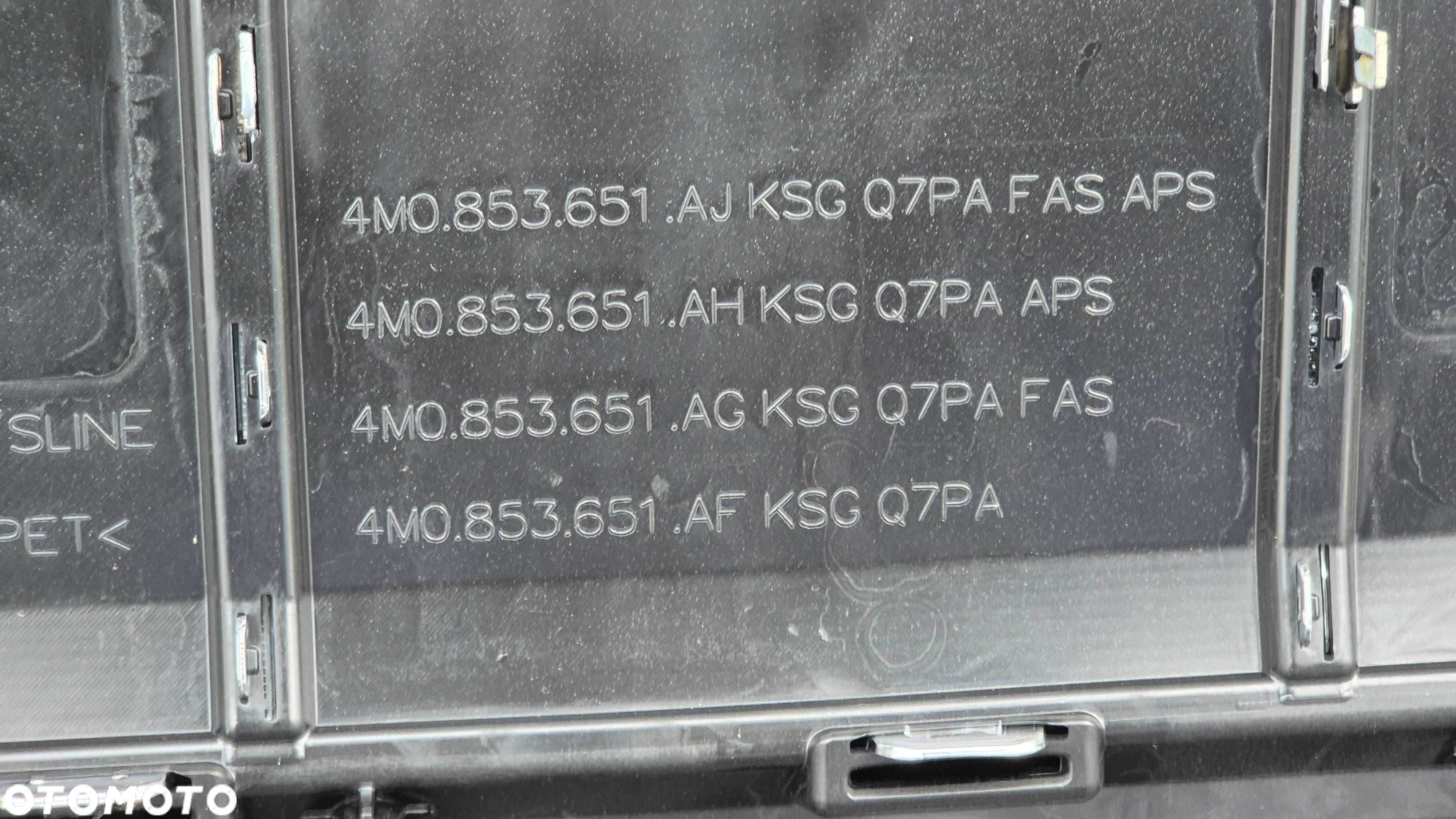 Atrapa chłodnicy GRILL Audi Q7 4M LIFT 19- OE CHROM Kamera Radar NOWA! - 8
