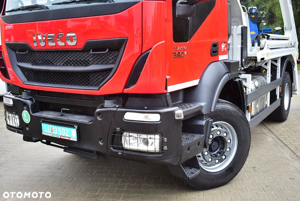 Iveco Trakker 360 / Bramowiec Meiller AK12/ Tylko 120.000 KM !/ Euro 6 / Sprowadzony/ Stan perfekcyjny ! - 23