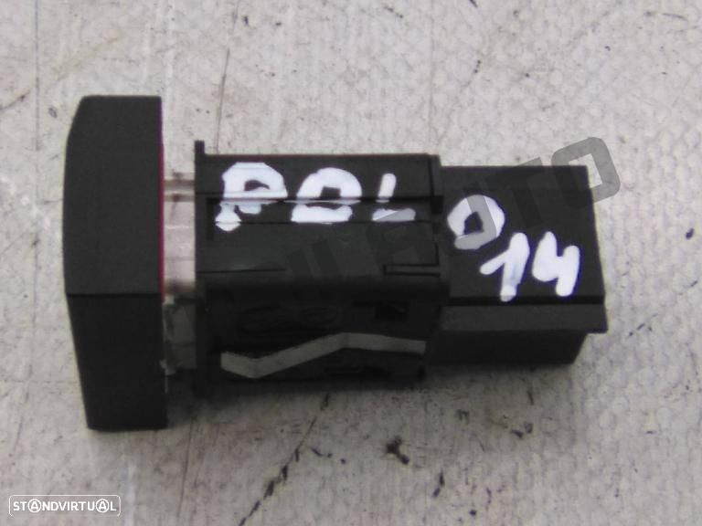 Comando / Botão 4 Piscas 6r095_3509b Vw Polo V (6r) [2009_2020] - 2