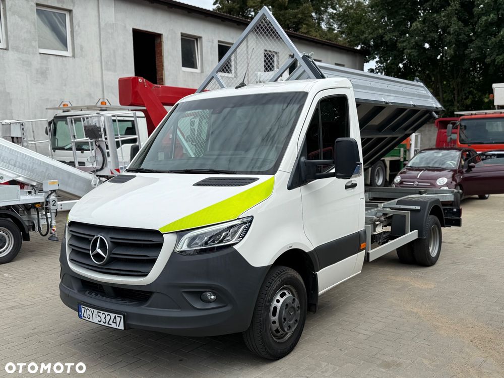 Mercedes-Benz Sprinter 519 Wywrotka - 3 Stronna Dmc 3500 Kg Kat B Super Stan Hak 3.5 Tony Gotowy do Pracy! - 6