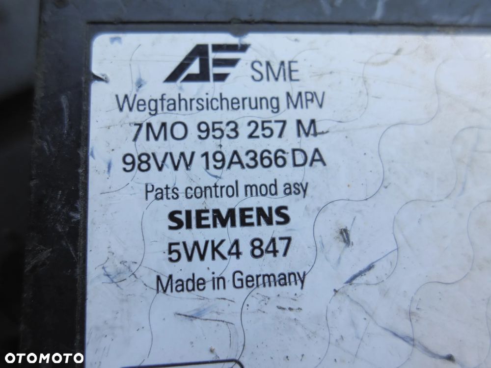 MODUŁ STEROWNIK IMMO 7M0953257M VW FORD - 2