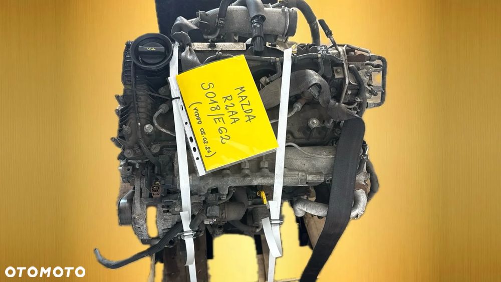Mazda R2AA 2.2 diesel silnik kompletny z pełnym osprzętem gotowy do montażu VIDEO PRACY SILNIKA - WHATSAPP LUB LINK W OPISIE - 6