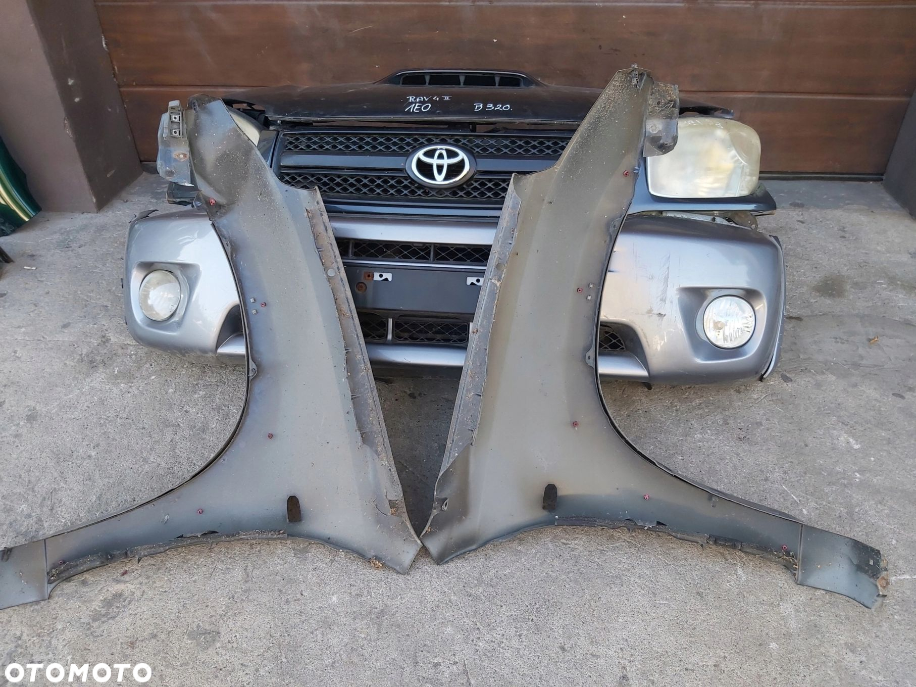 Toyota Rav4 II LIFT kompletny przód zderzak maska grill - 7
