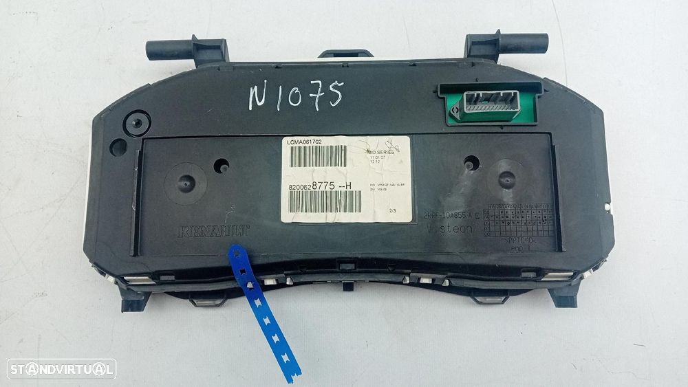 Quadrante / painel de instrumentos RENAULT Clio III (BR0/1, CR0/1) - 2