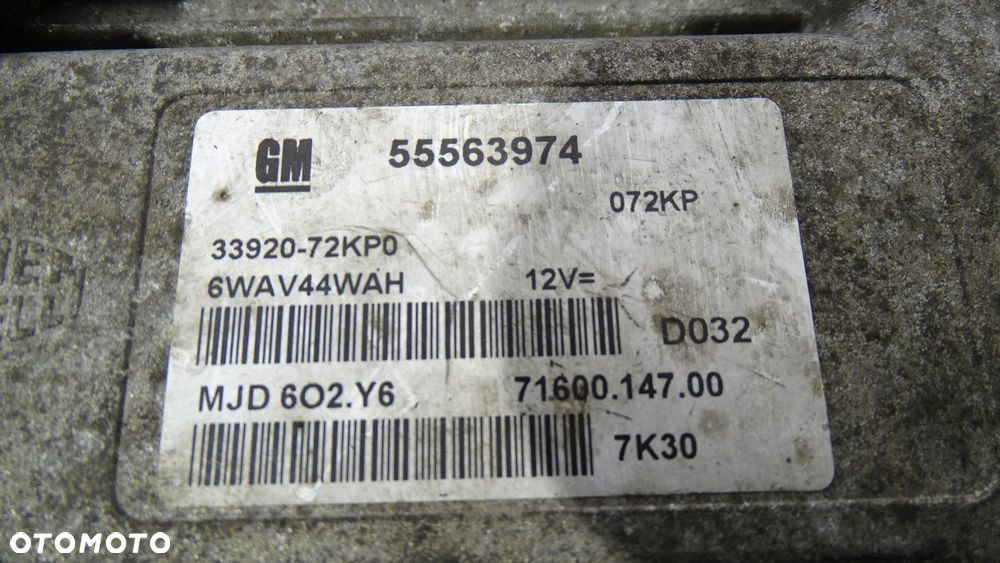 KOMPUTER SILNIKA SUZUKI SWITF MZ 1.3 55563974 - 2