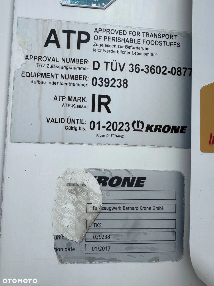 Krone Chłodnia ,Doppelstock ,Thermo King SLXe400 - 33