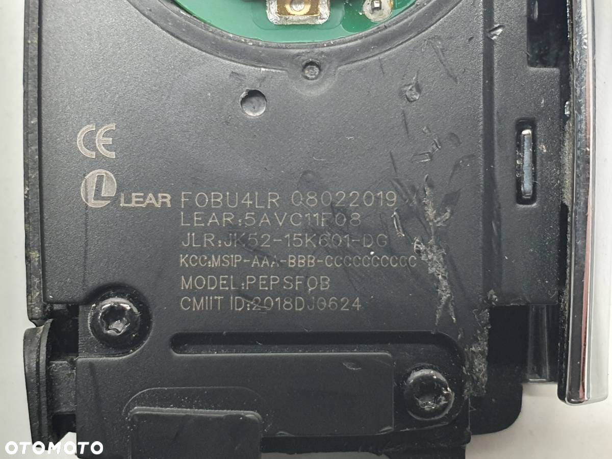 KLUCZYK PILOT KEYLESS LAND RANGE ROVER EVOQUE II L551 JK52-15K601-DG - 2