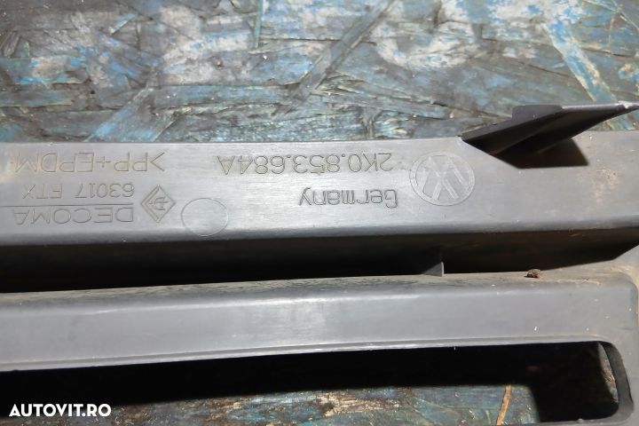 Grila proiector dreapta 2K0853684A 2K0853684A Volkswagen VW Caddy 3 [ - 4