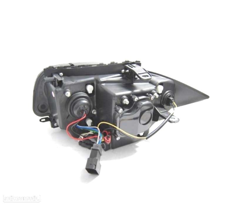 FARÓIS BMW E81 E87 E82 E88 ANGEL EYES CCFL FUNDO PRETO - 2