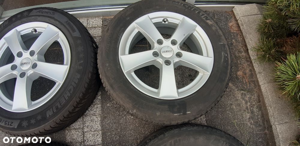 VW Passat B8 Koła Zimowe Aluminiowe 215/60R16 99H Michelin Alpin 5 - 3