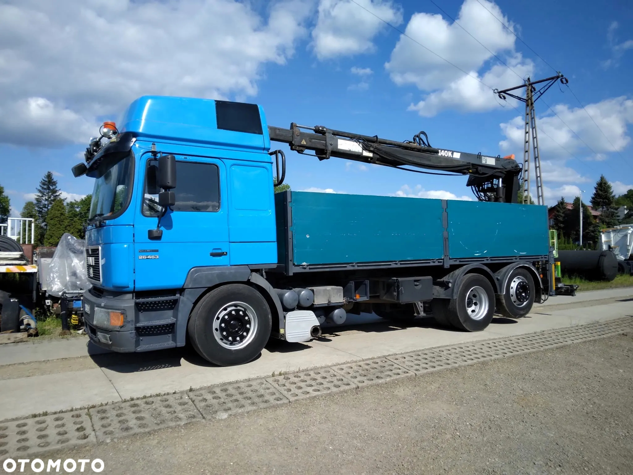 MAN 26.460 żuraw hiab 140k faktura vat - 3