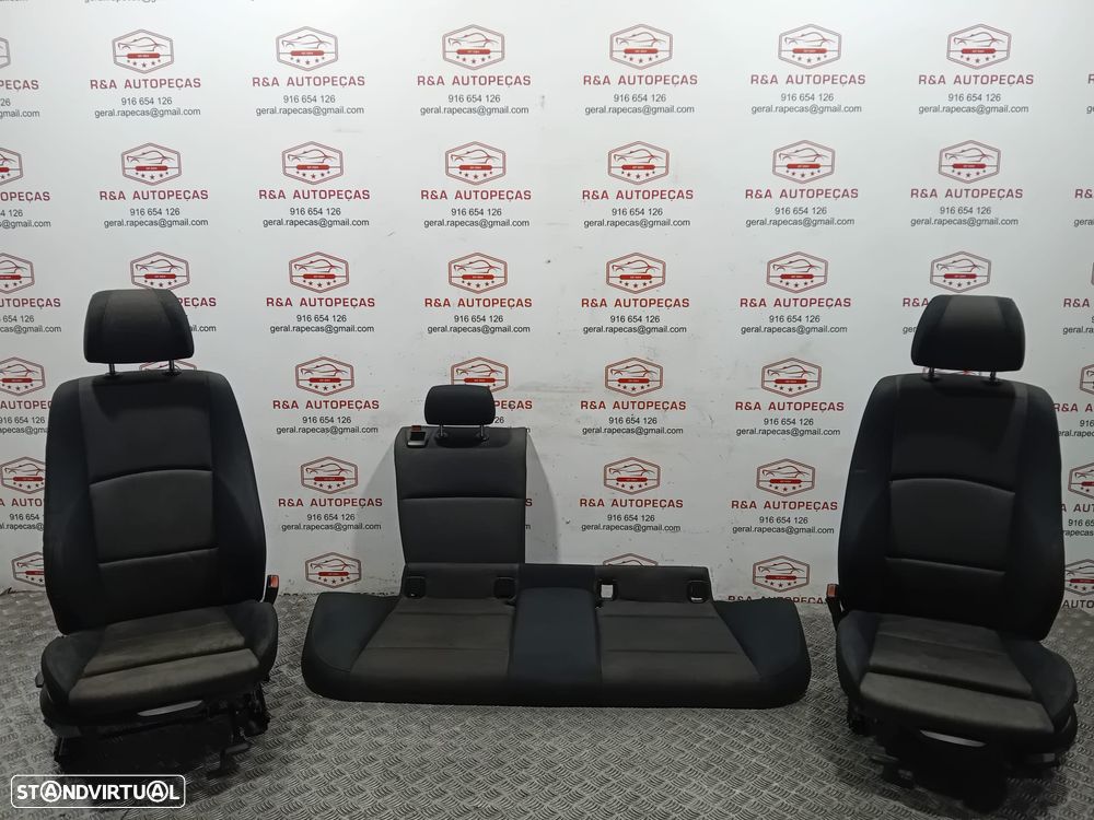 Conjunto de Bancos BMW Série 1 E87 Pack M Tecido Original - 1