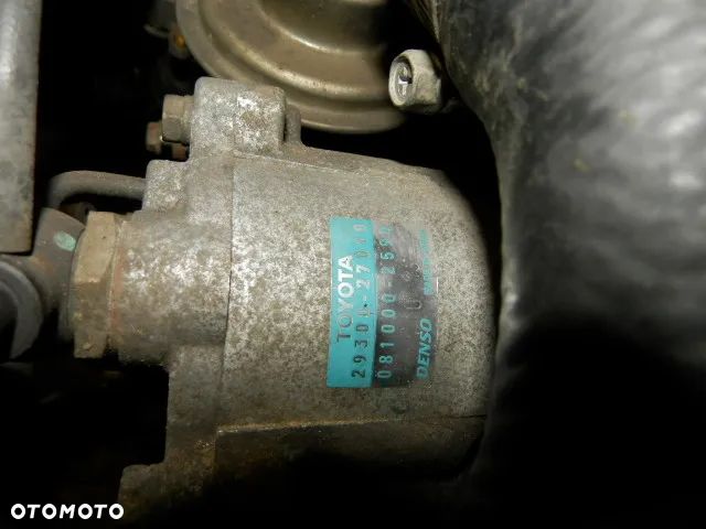SILNIK WTRYSKI POMPA TURBOSPREZARKA TOYOTA AVENSIS T22 COROLLA 2.0 D4D KOD 1CD 160TYS KM - 20