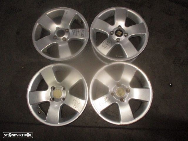 Jogo De Jantes Jgjant1020 SEAT IBIZA 6K2 2000 1.4 60CV 5P AZUL 35 6.5Jx15 4X100 46MM - 2
