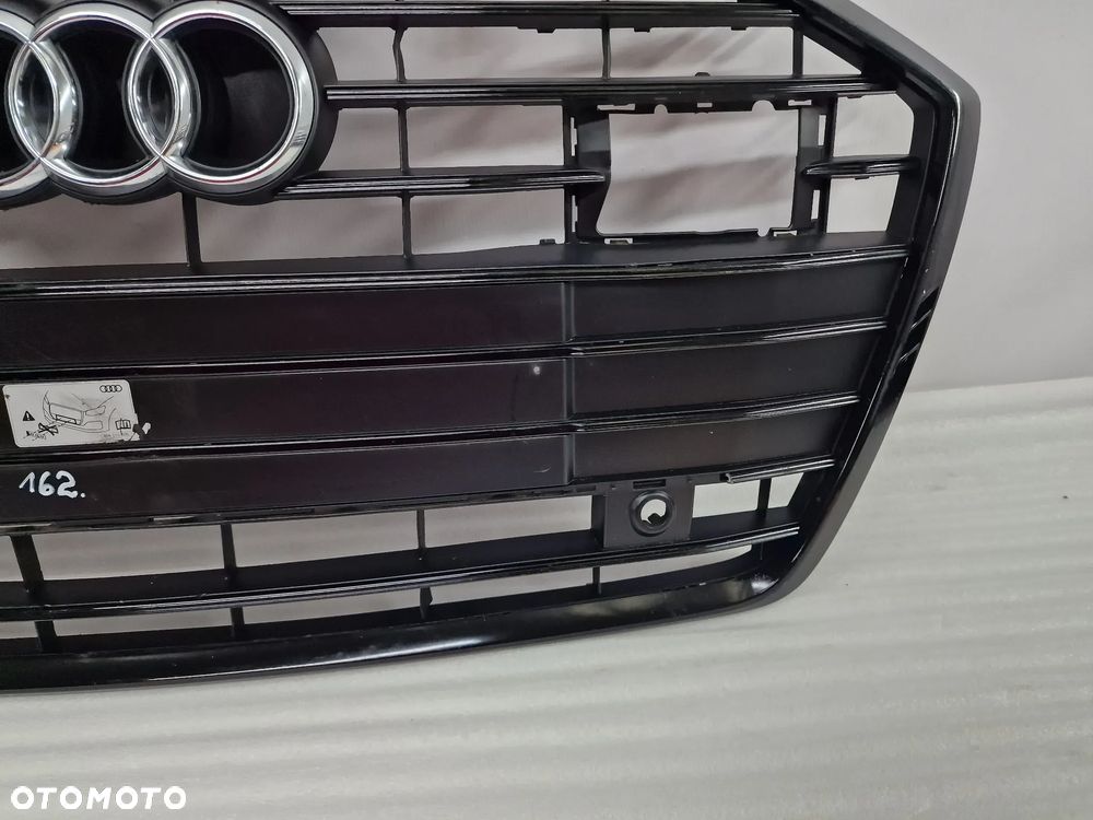 AUDI A6 C8 S-LINE 4K0 18- ATRAPA / GRILL PRZEDNI PRZÓD NA PDC , POD RADARY WERSJA BLACK / CZARNY , NR 4K0853651C , NR AUKCJI GL162 - 7