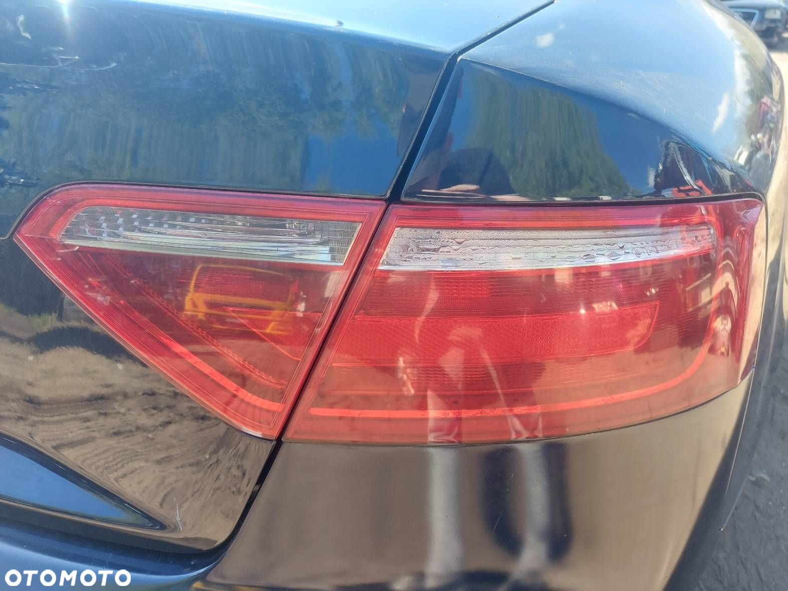 KOMPLETNY TYŁ AUDI A5 8T LZ5A UK - 8