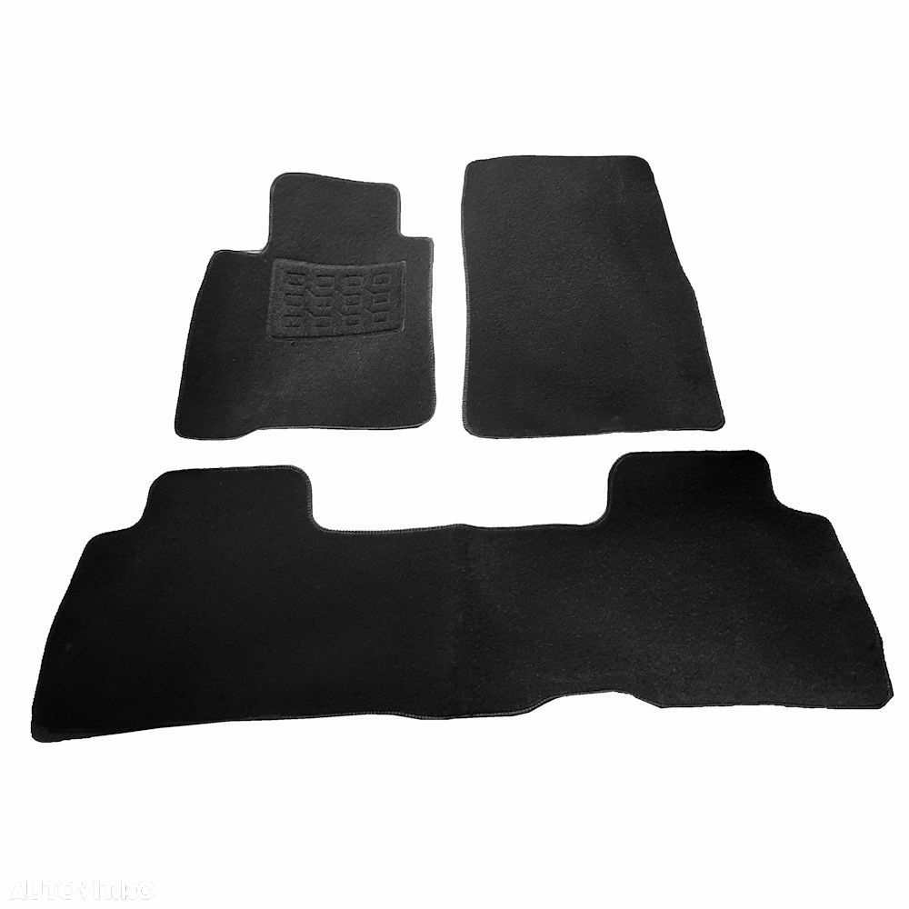 Covorase mocheta Toyota Land Cruiser J200 2008-prezent, Negre, set de 4 Buc. - 1