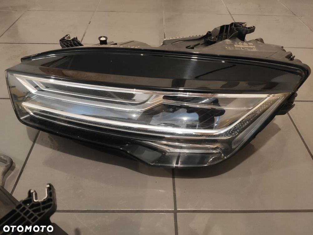 AUDI A7 4G LIFT LAMPA PRZÓD FULL LED MATRIX KOMPLETNA LEWA PRAWA ORYGINAŁ - 9