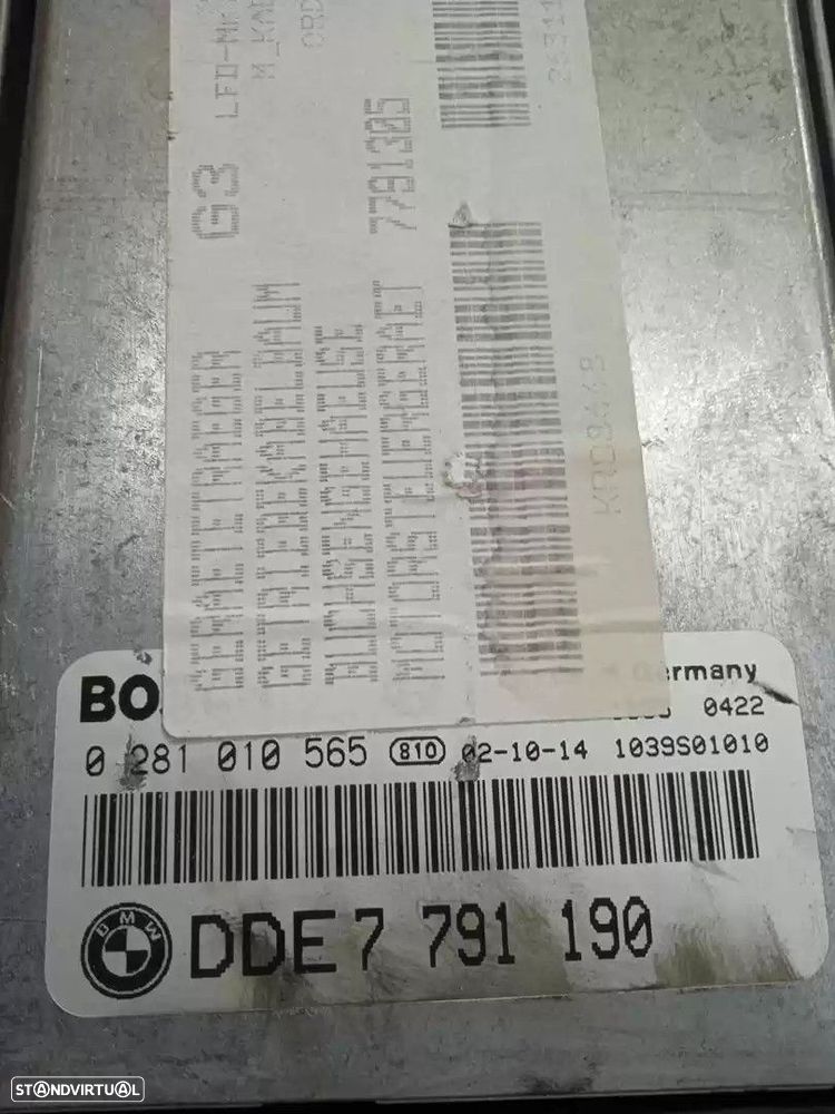 CENTRALINA MOTOR UCE BMW 3 COMPACT 2002 -DDE7791190 - 1