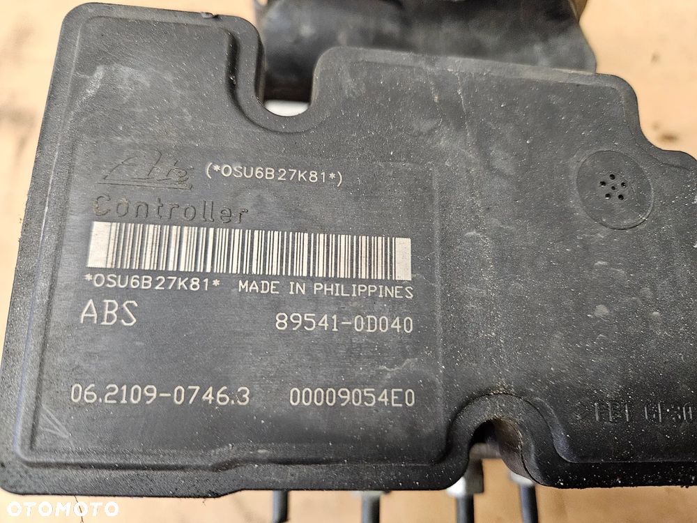 Toyota Yaris II 2 P9 pompa sterownik ABS 44510-0D030 89541-0D040 - 3