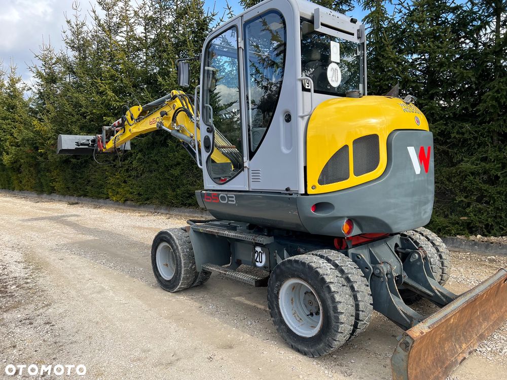Wacker Neuson Koparka Kołowa 6 TON Wacker NEUSON 6503 -2 Pług Ramię Long 3 Łamane POWERTILT Lenhoff Klimatyzacja łyżki przedsiębierne MS03 6503 ew65 wiertnica łuparka widły grabie - 33