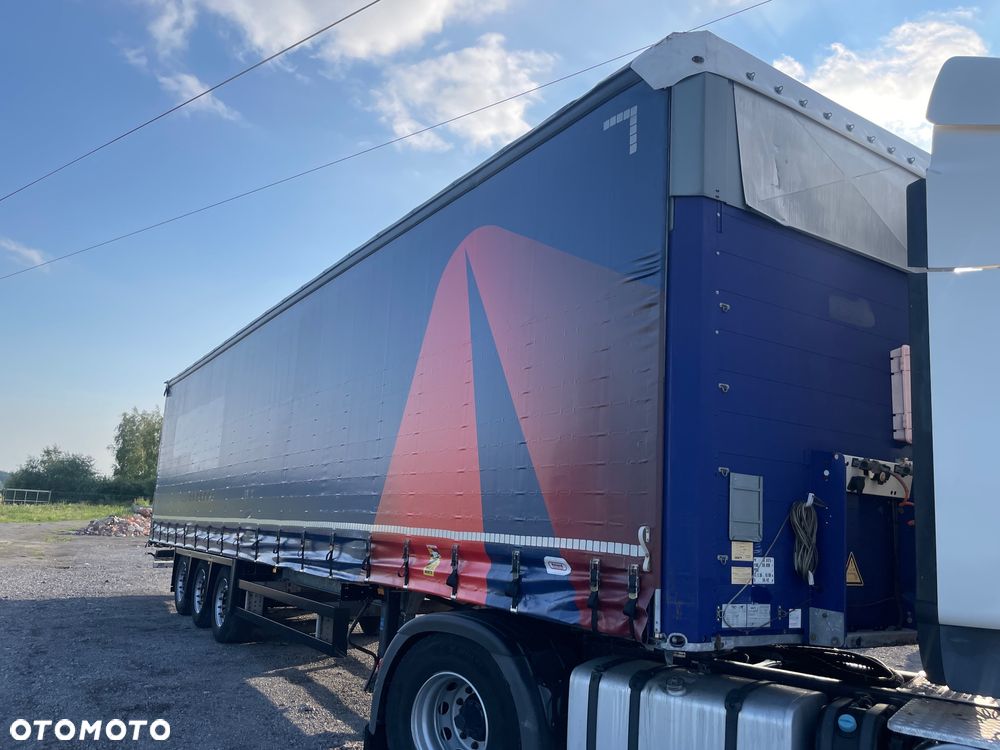 Schmitz Cargobull Schmitz Cargobull VARIOS /FIRANKA /OSIE SCHMITZ / DACH PODNOSZONY/ RAMA OCYNK /SERWIS FR / IDEALNY STAN / - 30