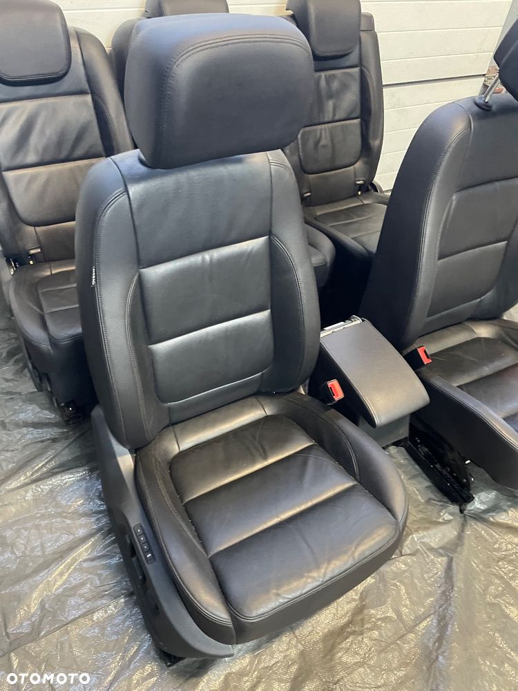 SEAT ALHAMBRA 7N SHARAN 7N Fotele skóra super stan mały przebieg - 5