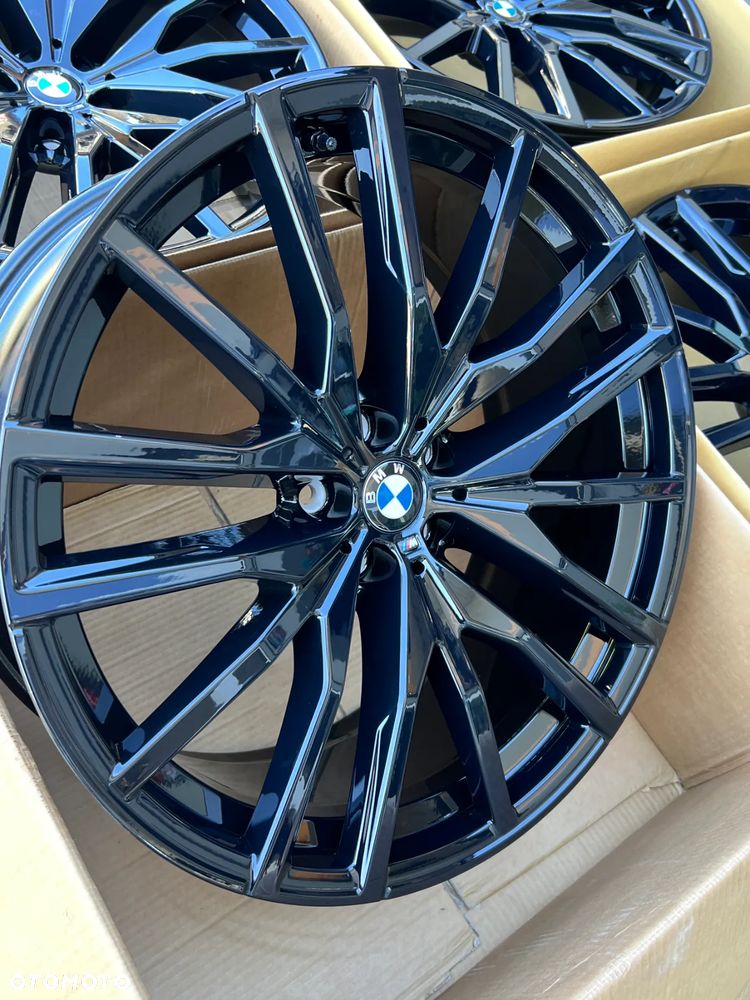 Oryginalne Felgi BMW X5 X6 X7 22'' G05 G05 G07 Black Piano - 3