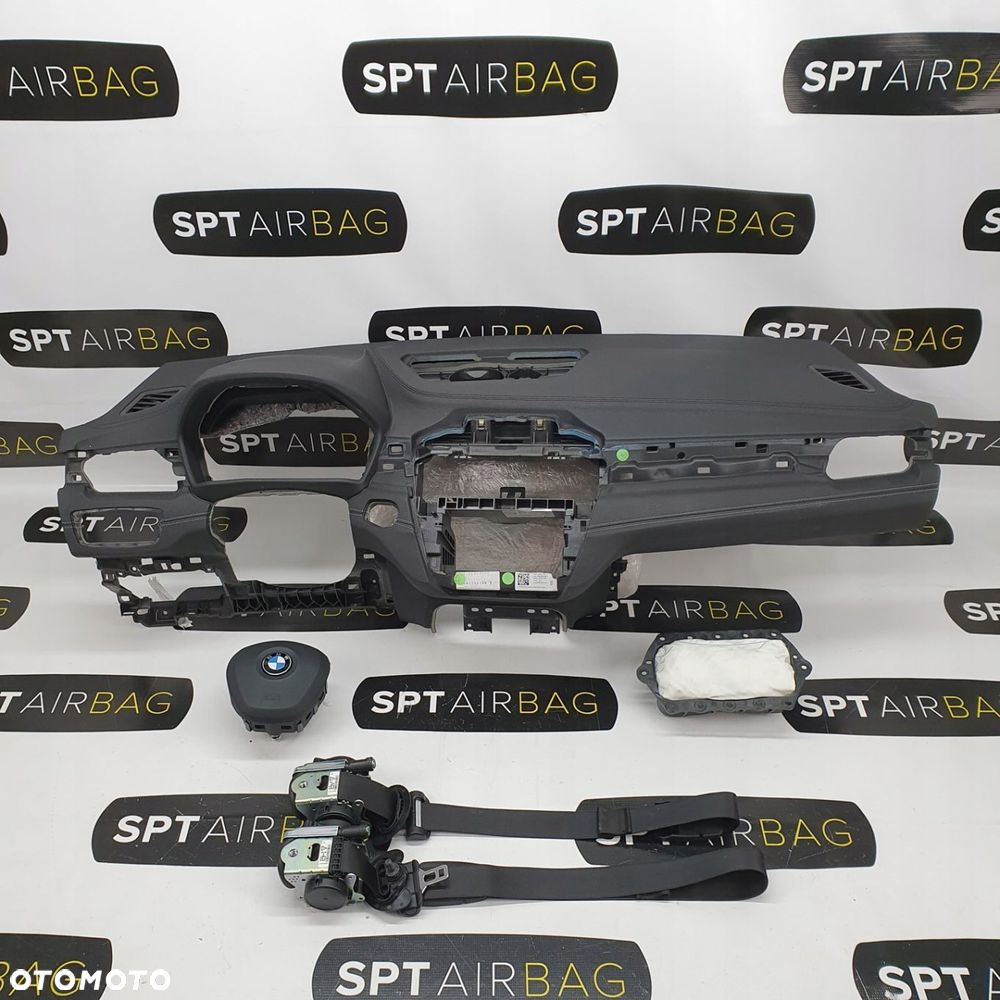 BMW X2 F39 DESKA ROZDZIELCZA KONSOLA KOKPIT PULPIT PODUSZKI AIRBAG AIR BAG PASY KIT SET - 1
