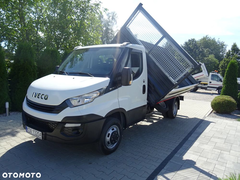 Iveco 35c15 Wywrotka 3-stronna Wzmocnione Resory Klima Hak Oryginał Piękna - 11