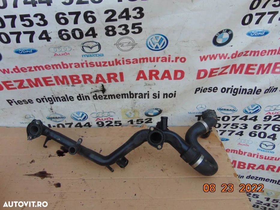 Conducta racire cu senzor VW Touareg 7P Porsche Cayenne Audi q7 furtun - 2