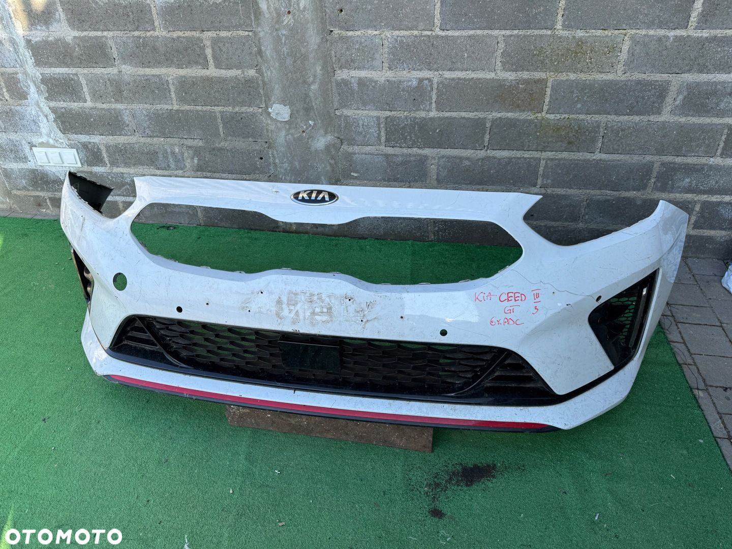 KIA CEED III 3 GT 2018- GRILL ZDERZAK PRZÓD EU ORG XX - 3