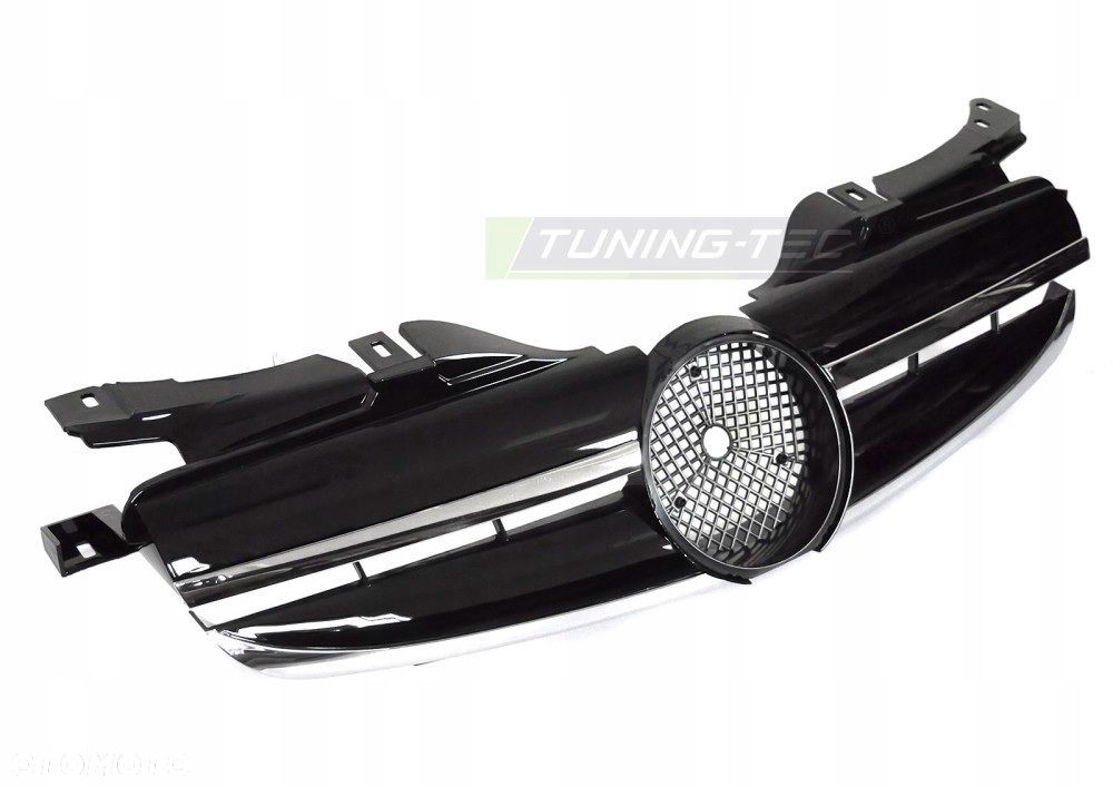 Atrapa Grill Kratka Tuning Avantgarde Amg + Logo Mercedes SLK R 170 1996-05 - 4