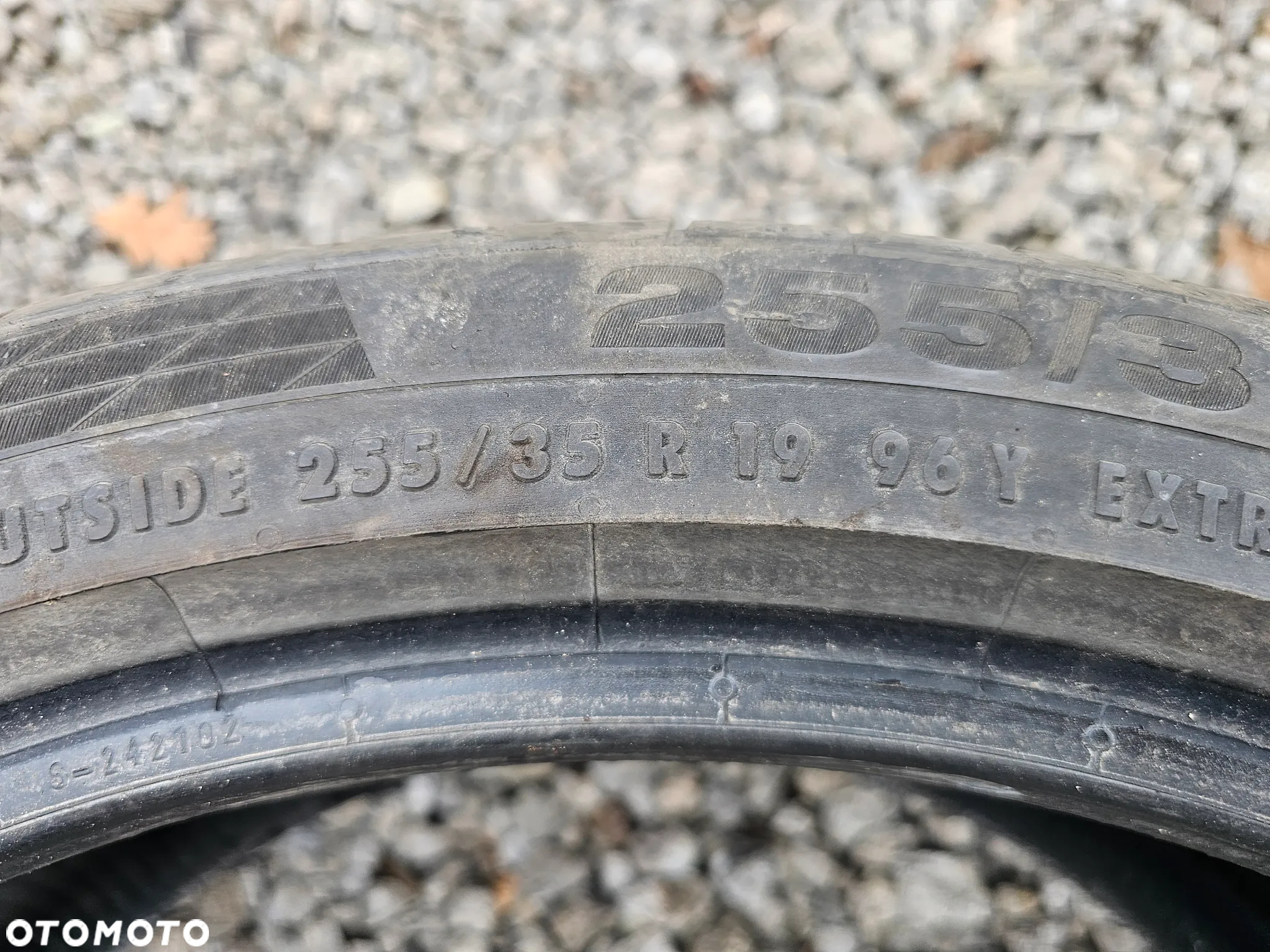 CONTINENTAL 255/35R19 96Y CONTISPORTCONTACT 5P (AO) (1szt.) (1x6,0) (DOT: 1x1922) L654 - 3