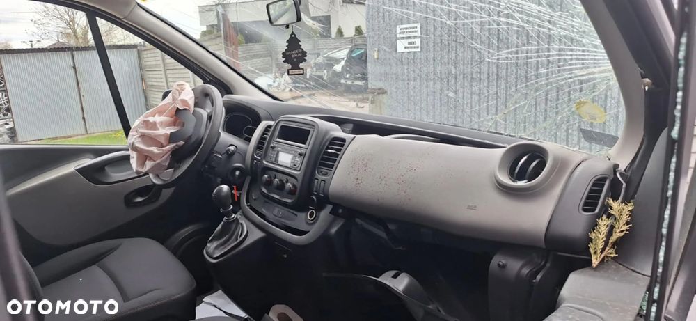 RENAULT TRAFIC III VIVARO II poduszka airbag pasazera zalepka - 1