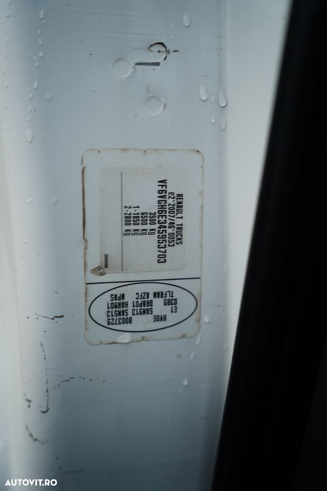 Renault MASTER / DCI 150 / BASCULATOR / CAMION CU TRACȚIE MIXĂ 7 LOCURI / MANUAL / DOUĂ RULOURI - 38