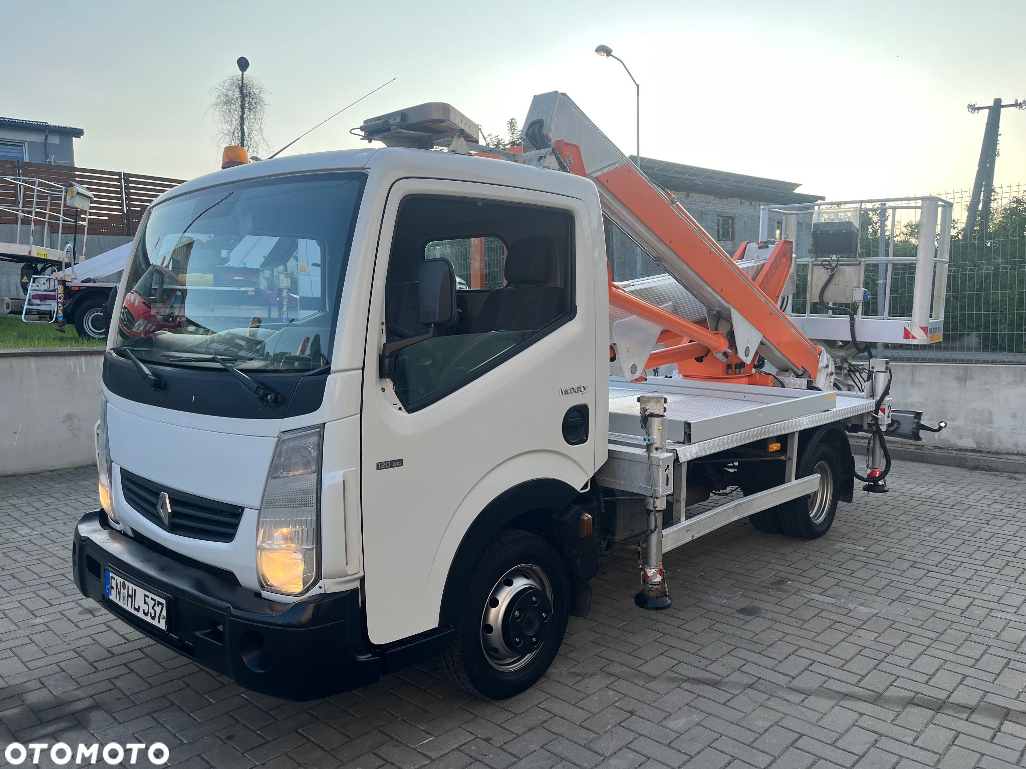 Renault Podnośnik Koszowy Multitel mx210 21 Metrów 10 w Bok jak Wumag Ruthmann Gsr - 1