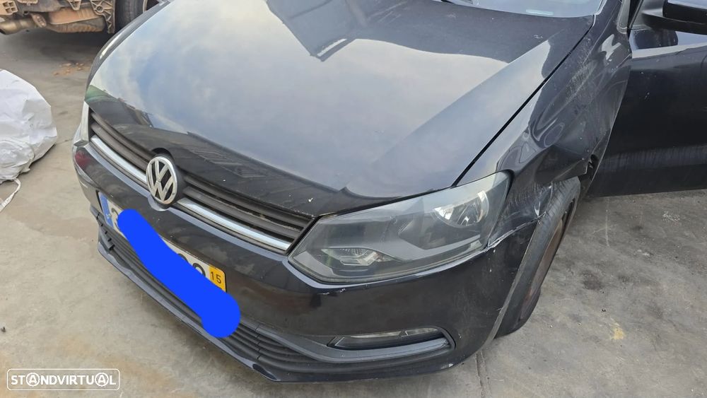 Frente completa com airbags vw polo 6r - 1