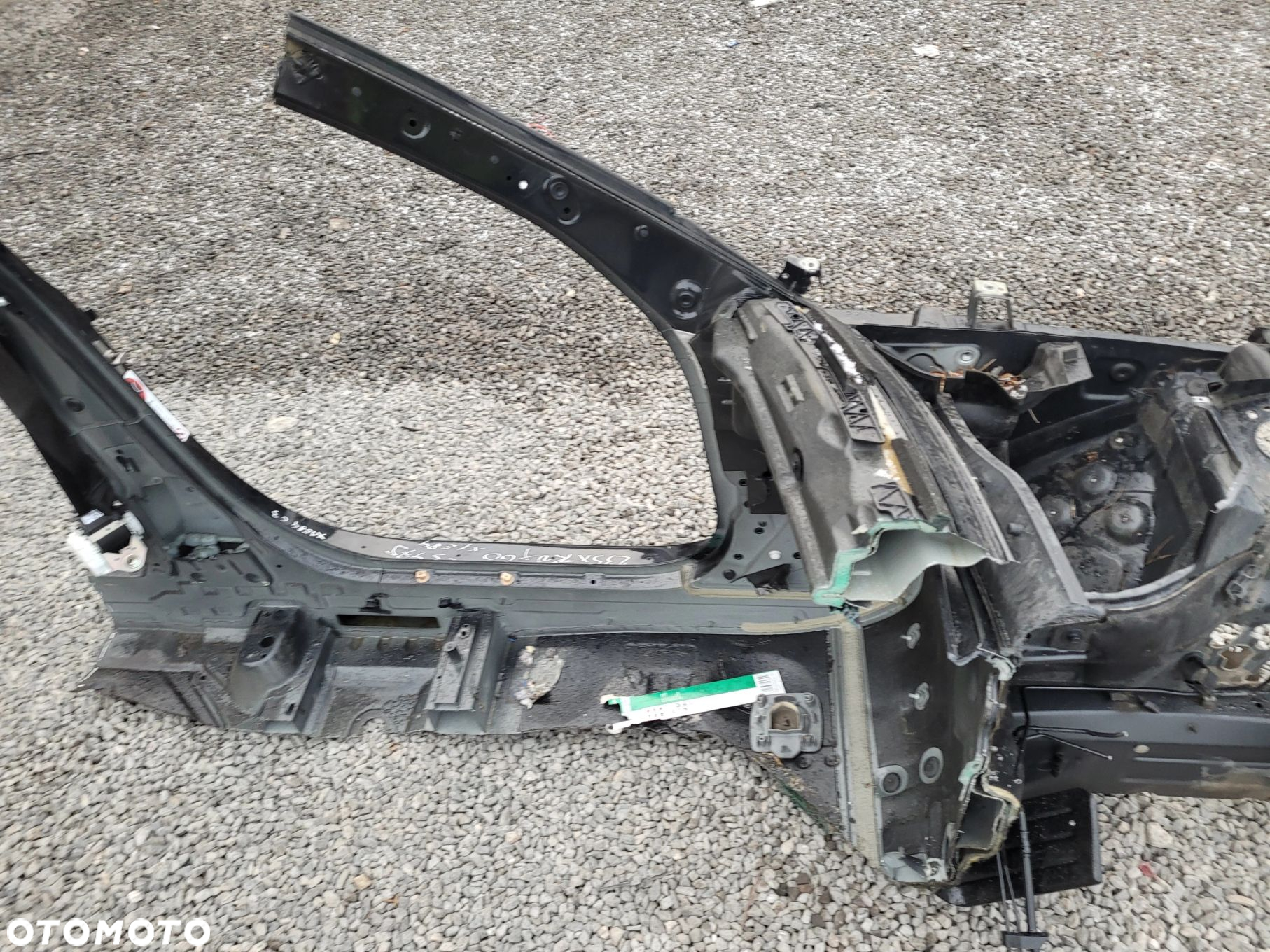 ĆWIARTKA PODŁUŻNICA PRÓG SŁUPEK KIELICH FARTUCH BMW X1 E84 475 BLACK SAPPHIRE - 4