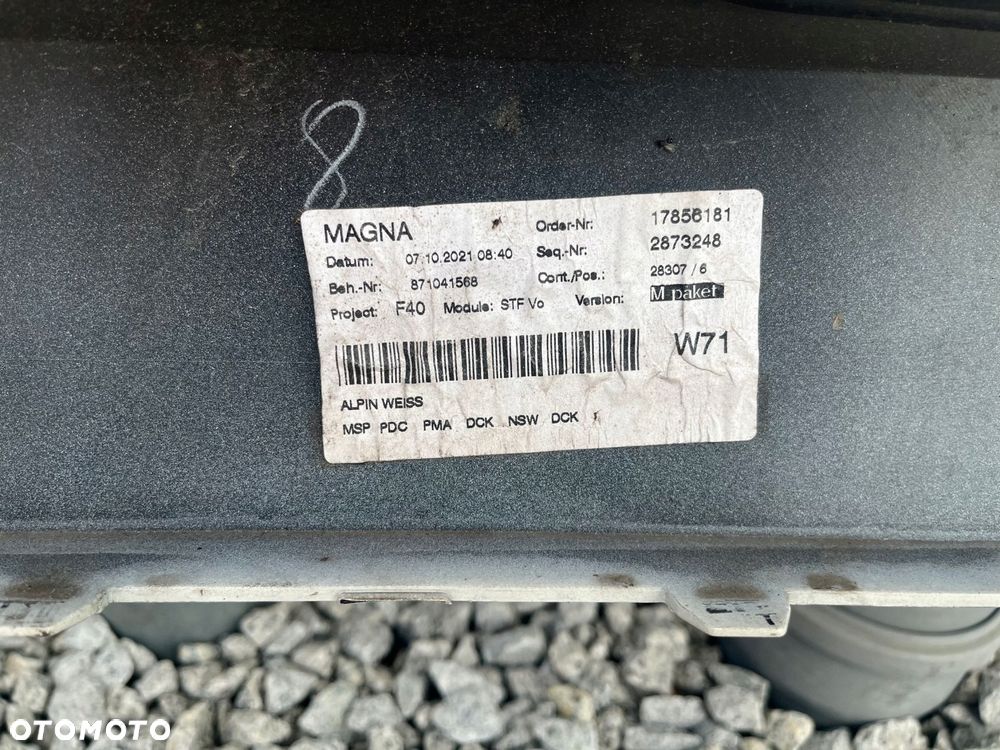 ZDERZAK PRZÓD PRZEDNI BMW 1 F40 M-PAKIET 8070928 - 7