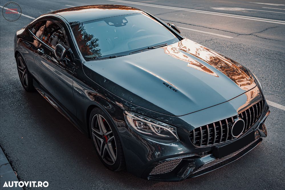 Pachet Exterior Mercedes S-Class C217 Coupe Sport Line (2015-2021) S63 Design- livrare gratuita - 26