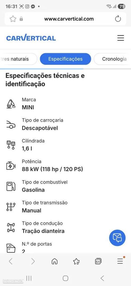 MINI Cabrio Cooper - 55