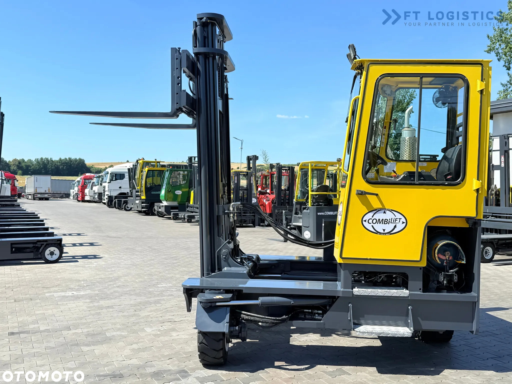Combilift C5000XL / GAS / DUPLEX / 4500MM / WOLNY SKOK / PRZESUW WIDEŁ / POZYCJONER / KABINA XL / NOWE OPONY - 23
